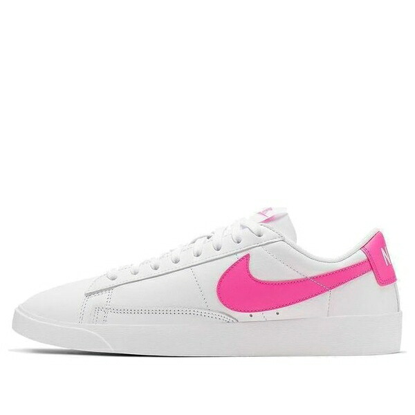 Nike ナイキ レディース スニーカー White/Pink 【(WMNS) Nike Blazer Low LE 'Laser Fuchsia' AV9370-102】 サイズ US_6.5(23.5cm)|asty