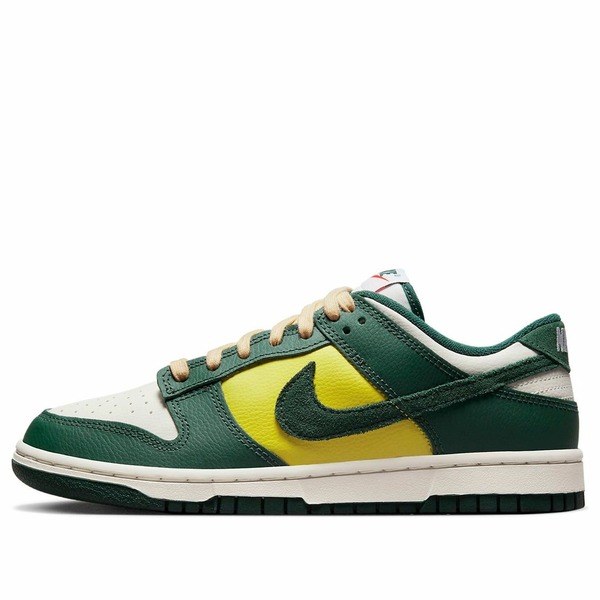 Nike ナイキ レディース スニーカー Sail/ Yellow/Red/Noble Green 【(WMNS) Nike Dunk Low \u0027Noble Green\u0027 FD0350-133】  大きさ US_W_10.5
