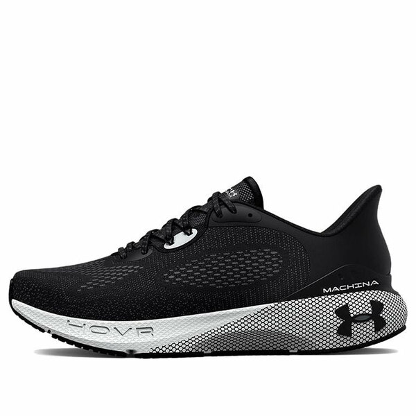 Under Armour アンダーアーマー レディース スニーカー Black/White 【(WMNS) Under Armour HOVR Machina 3 'Black White' 3024907-001】 サイズ US_5.5(22.5cm)|asty