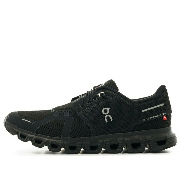 On Running オン ランニング レディース スニーカー Black 【(WMNS) On Running Cloud 6 'All Black' 3WF10061043】 サイズ US_5(22.0cm)｜asty