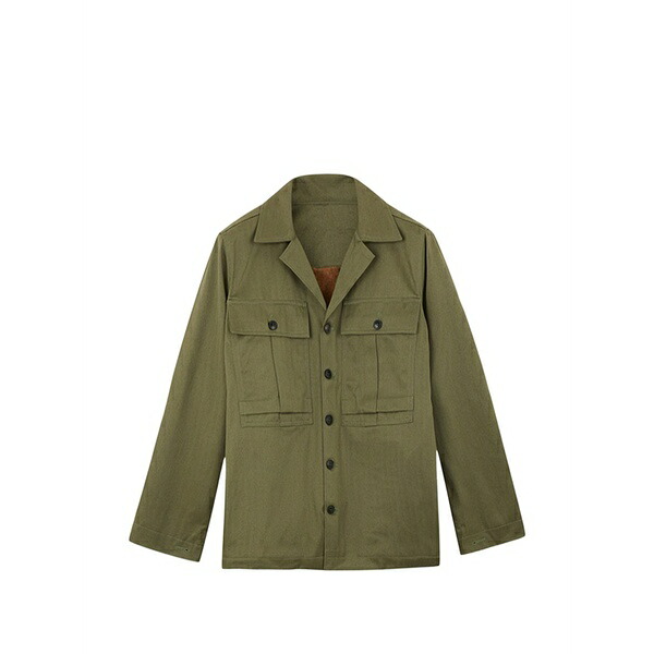 フォルテラ メンズ 上衣＆上衣 アウター Solomonf patch-pockets padded overshirt Green メンズファッション-コート・ジャケット