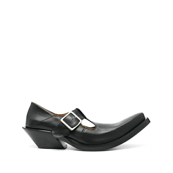 エゴンラボ メンズ スリッポン・ローファー シューズ Spike loafers Black|asty