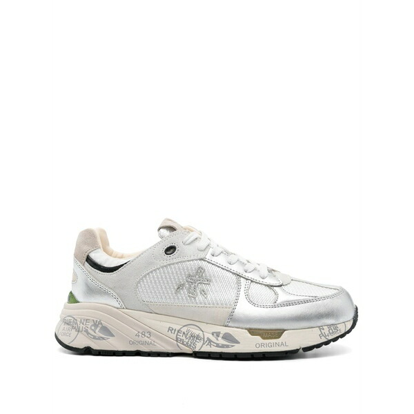プレミアータ レディース スニーカー シューズ Mased sneakers Silver｜asty