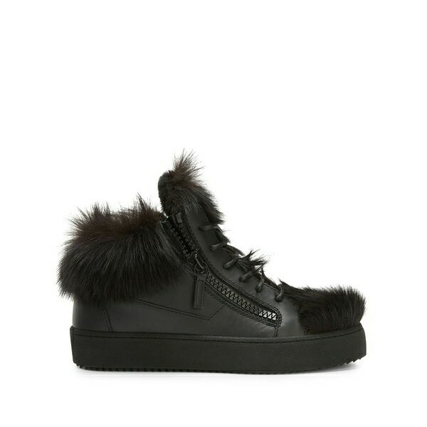 ジュゼッペザノッティ レディース スニーカー シューズ Marlena winter mid-top sneakers Black|asty