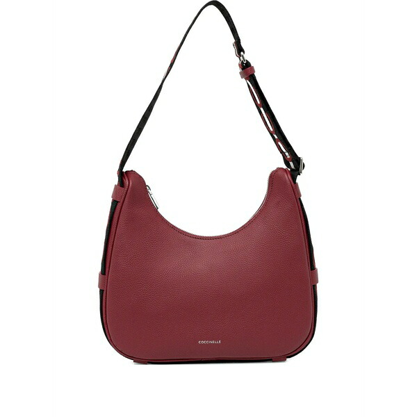 コチネレ レディース ショルダーバッグ 御徒面子 Zip-fastening logo-strap tote bag Red
