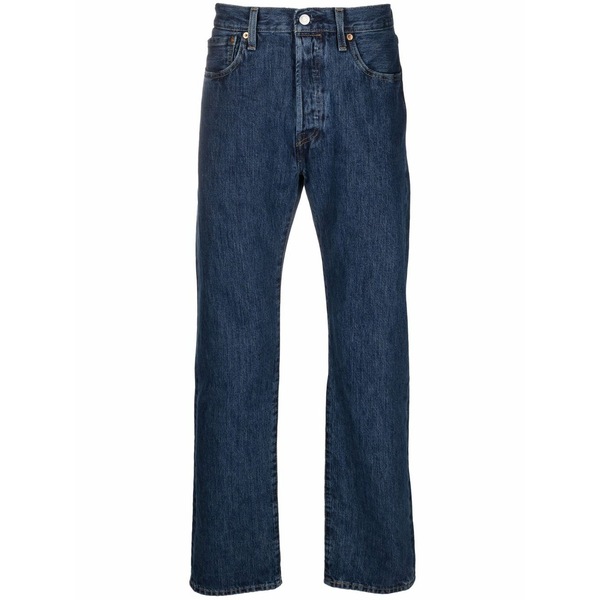 リーバイス メンズ デニムパンツ ボトムス 501 straight-leg jeans Blue｜asty