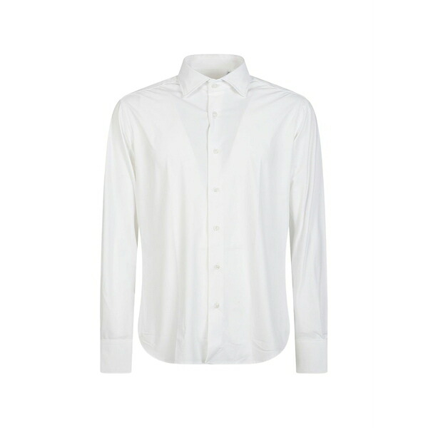 オリアン メンズ プルオーバー トップス Long-sleeves shirt White