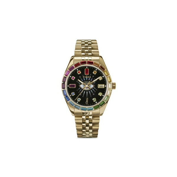 タイメックス レディース 腕時計 アクセサリー X jacquie aiche cosmic nights 36mm Black