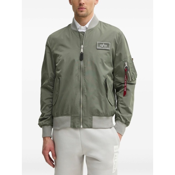 アルファインダストリーズ メンズ 上衣＆上衣 アウター Ma-1 bomber jacket Green