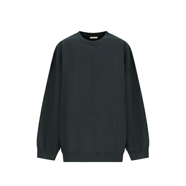 ハイクール レディース ニット&セーター アウター Wild crew-neck sweatshirt Blue｜asty