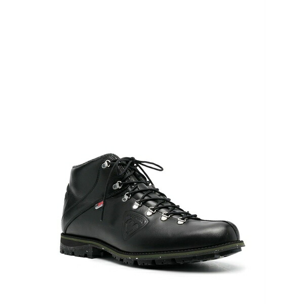 ロシニョール メンズ ブーツ シューズ 1907 chamonix ankle boots Black｜asty