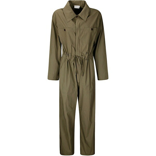 パロッシュ レディース ワンピース トップス Straight-leg jumpsuit Green｜asty