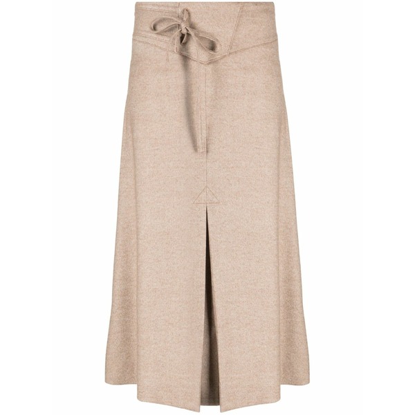 レジーナ・ピョウ レディース スカート ボトムス Boone wool-blend midi skirt Brown｜asty