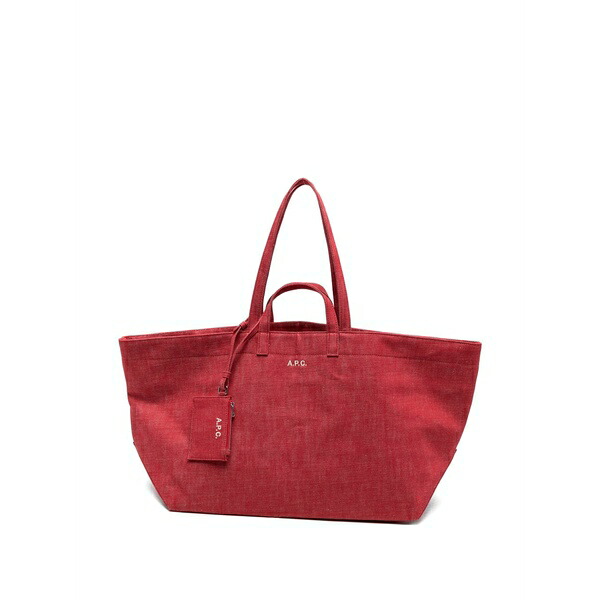 アーペーセー レディース トートバッグ バッグ Le drummer tote bag Red｜asty
