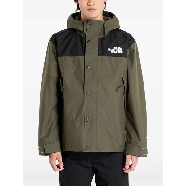 ノースフェイス メンズ ジャケット＆ブルゾン アウター Embroidered-logo jacket Green｜asty