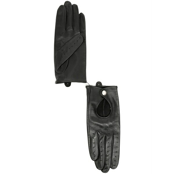 デンツ レディース 手袋 アクセサリー Thruxton leather driving gloves Black