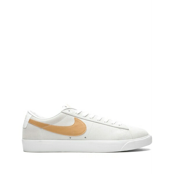 ナイキ レディース スニーカー シューズ Sb blazer low "grey/yellow" sneakers Neutrals|asty