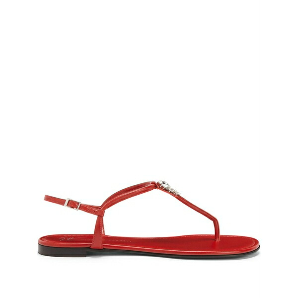 ジュゼッペザノッティ レディース サンダル シューズ Anyelle leather sandals Red|asty