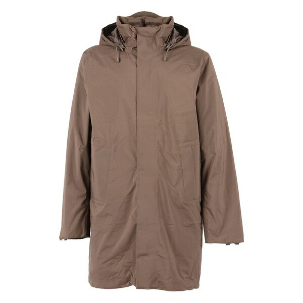 ケイウェイ メンズ コート アウター Thomal padded coat Brown|asty