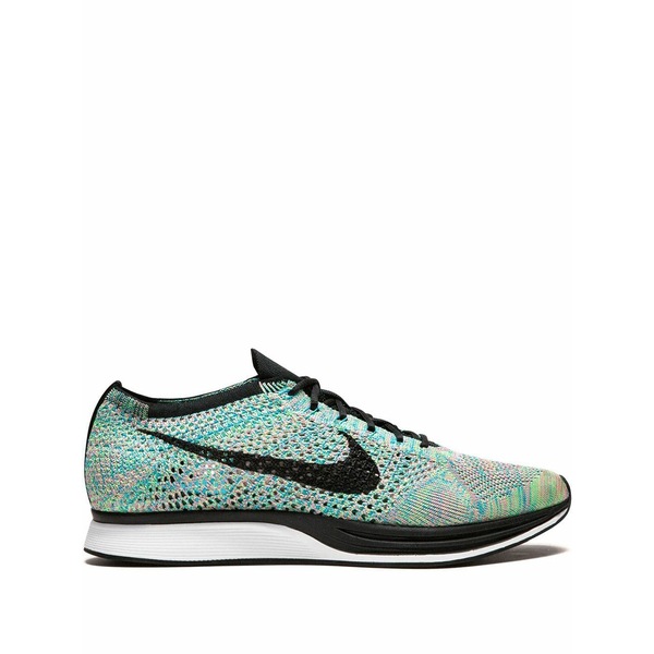 ナイキ メンズ スニーカー シューズ Flyknit racer ''multicolor 2.0'' sneakers Green｜asty