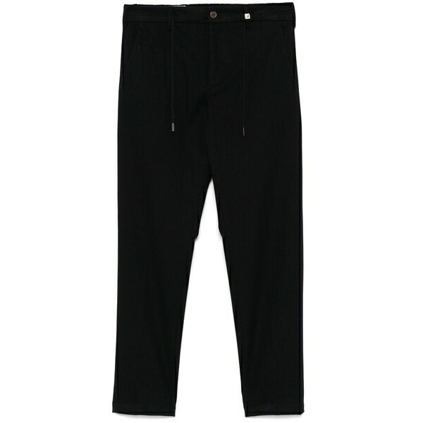 ミース メンズ カジュアルパンツ ボトムス Flannel trousers Blue|asty