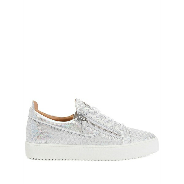 ジュゼッペザノッティ メンズ スニーカー シューズ Frankie kaleido low-top sneakers Silver