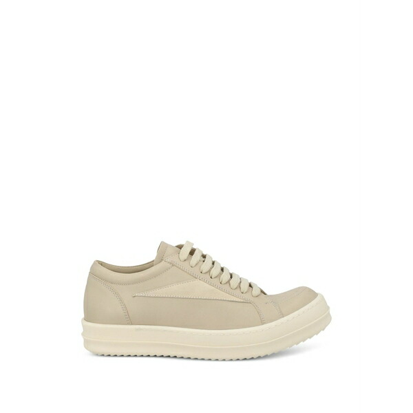 リックオウエンス レディース スニーカー シューズ Lateral detail sneakers Neutrals