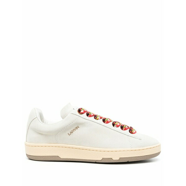 ランバン レディース スニーカー シューズ Lite curb suede sneakers White｜asty