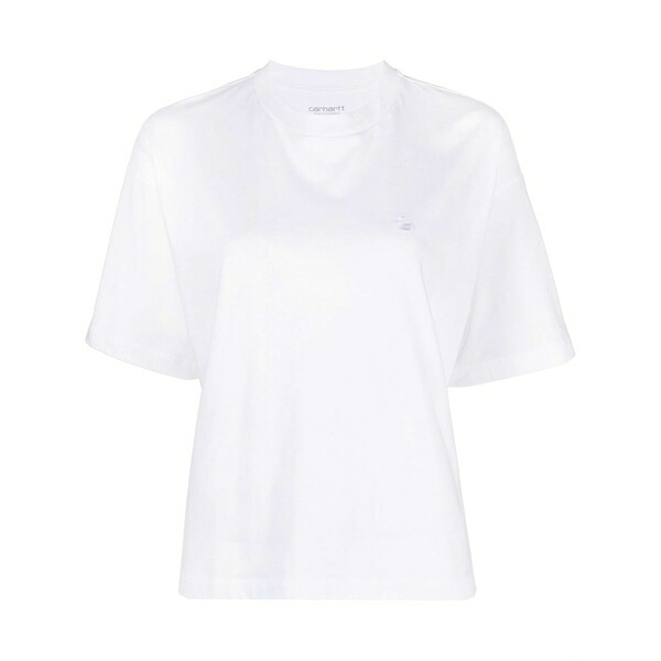 カーハート レディース Tシャツ トップス Short-sleeve t-shirt White