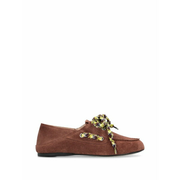 ピンコ レディース スリッポン・ローファー シューズ Lace-up loafers Brown