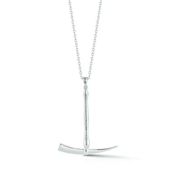 マッテオ メンズ 頸飾り・チョー鉄道車両 添え物 Miners pick pendant necklace Silver