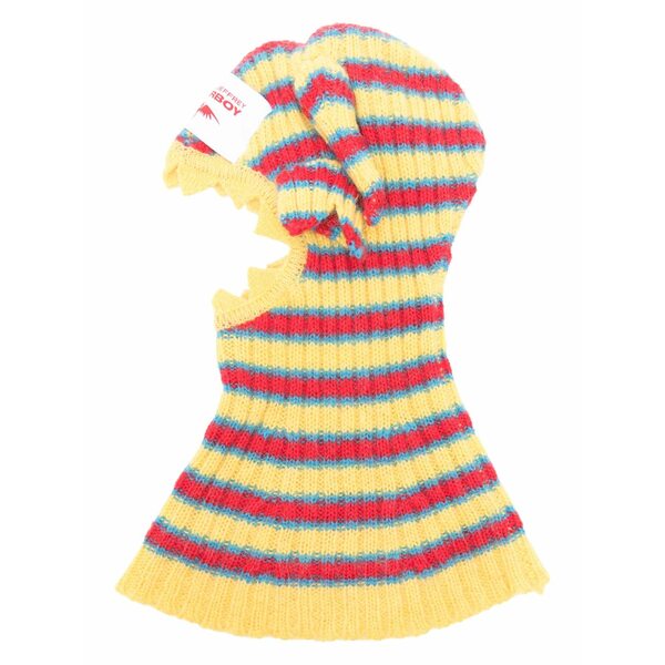 チャールズ・ジェフリー メンズ 帽子 アクセサリー Croco balaclava Red