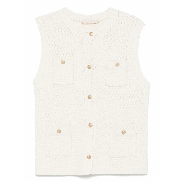 ヴァネッサ ブリューノ レディース コート アウター Elisabeth gilet Neutrals｜asty