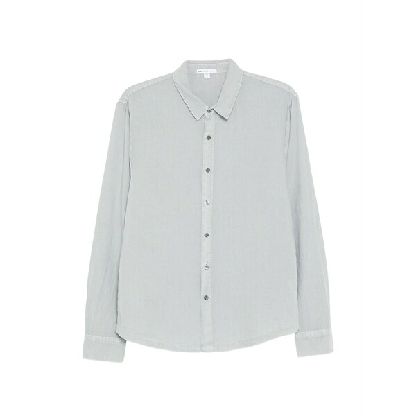 ジェームス パース メンズ シャツ トップス Button standard shirt Grey｜asty