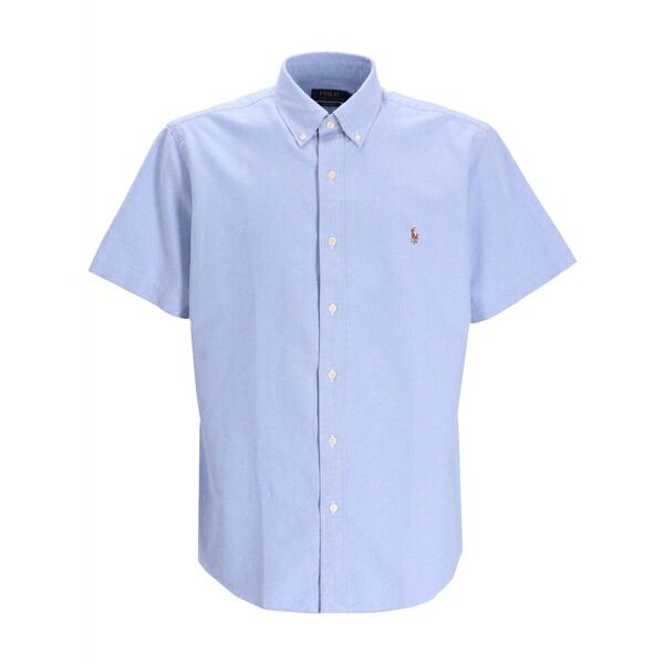 ラルフローレン メンズ シャツ トップス Pony-motif short-sleeve shirt Blue