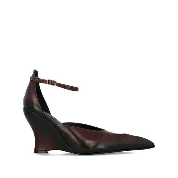 ナウルズ レディース パンプス シューズ Pointed pumps Brown｜asty