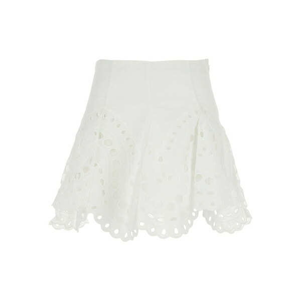 チャロ ルイス イビザ レディース スカート ボトムス Sail eyelet skirt White｜asty