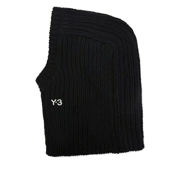 ワイスリー メンズ 帽子 アクセサリー Logo-detail balaclava Black
