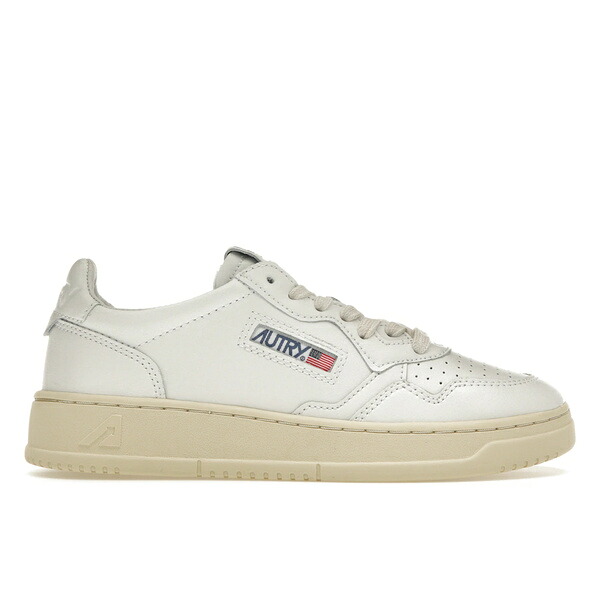Autry オートリー レディース スニーカー 【Autry Medalist Leather Low White (Women's)】 サイズ EU_38(24cm) White/White/Cream