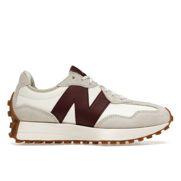 New Balance ニューバランス レディース スニーカー 【New Balance 327 Moonbeam Classic Burgundy (Women's)】 サイズ US_6.5(23.5cm) White/Red/Grey