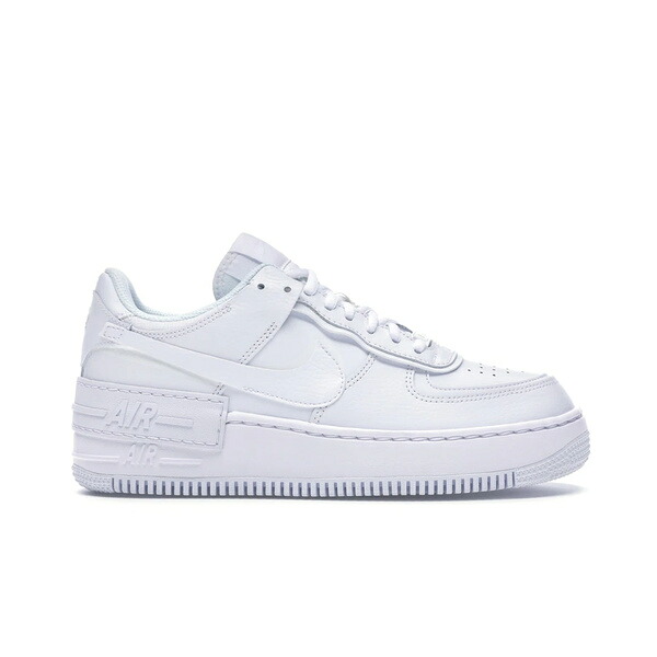 Nike ナイキ レディース スニーカー 【Nike Air Force 1 Low Shadow Triple White (Women\'s)】 サイズ US_9(26.0cm) White/White/White