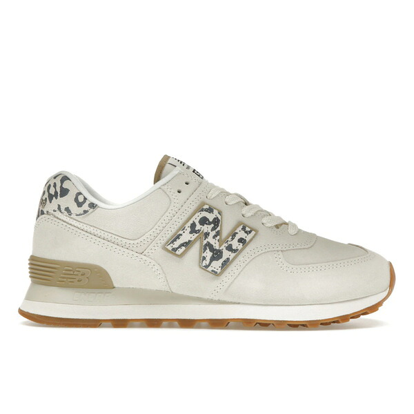New Balance ニューバランス レディース スニーカー 【New Balance 574 Sea Salt Leopard Gum (Women's)】 サイズ US_6(23.0cm) Sea Salt/Phantom
