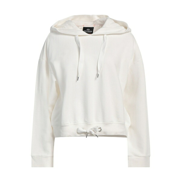 【送料無料】 パラジャンパーズ レディース パーカー・スウェットシャツ アウター Sweatshirts White