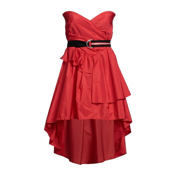 【送料無料】 エルマンノ フィレンツェ レディース ワンピース トップス Mini dresses Red