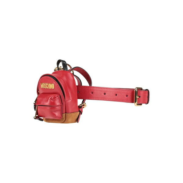 【送料無料】 モスキーノ レディース ハンドバッグ バッグ Belt bags Red