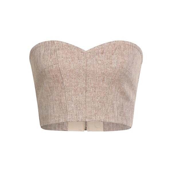 【送料無料】 フォルテ フォルテ レディース Tシャツ トップス Tops Brown
