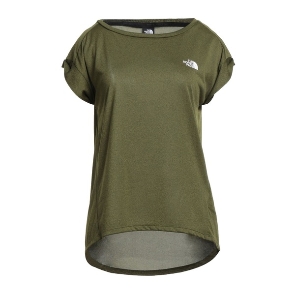 【送料無料】 ノースフェイス レディース Tシャツ トップス T-shirts Green