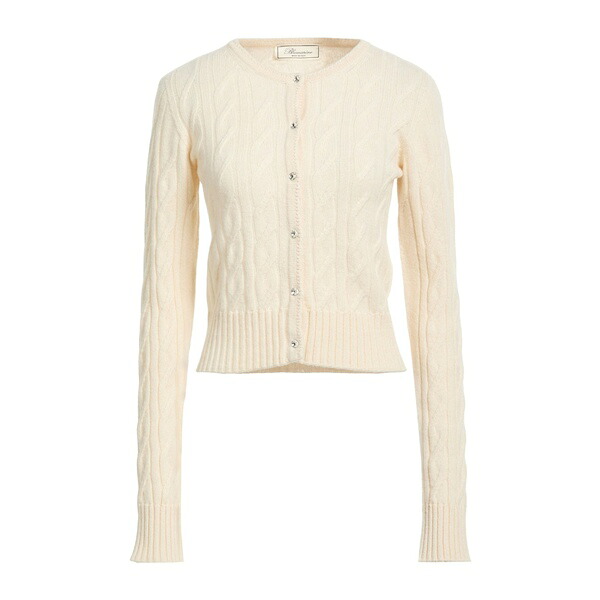 【送料無料】 ブルマリン レディース カーディガン アウター Cardigans White｜asty