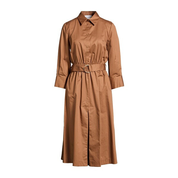 【送料無料】 カオス レディース ワンピース トップス Midi dresses Brown｜asty