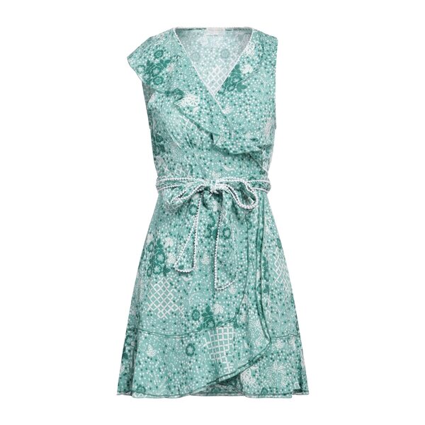 【送料無料】 プーペットセントバース レディース ワンピース トップス Mini dresses Green